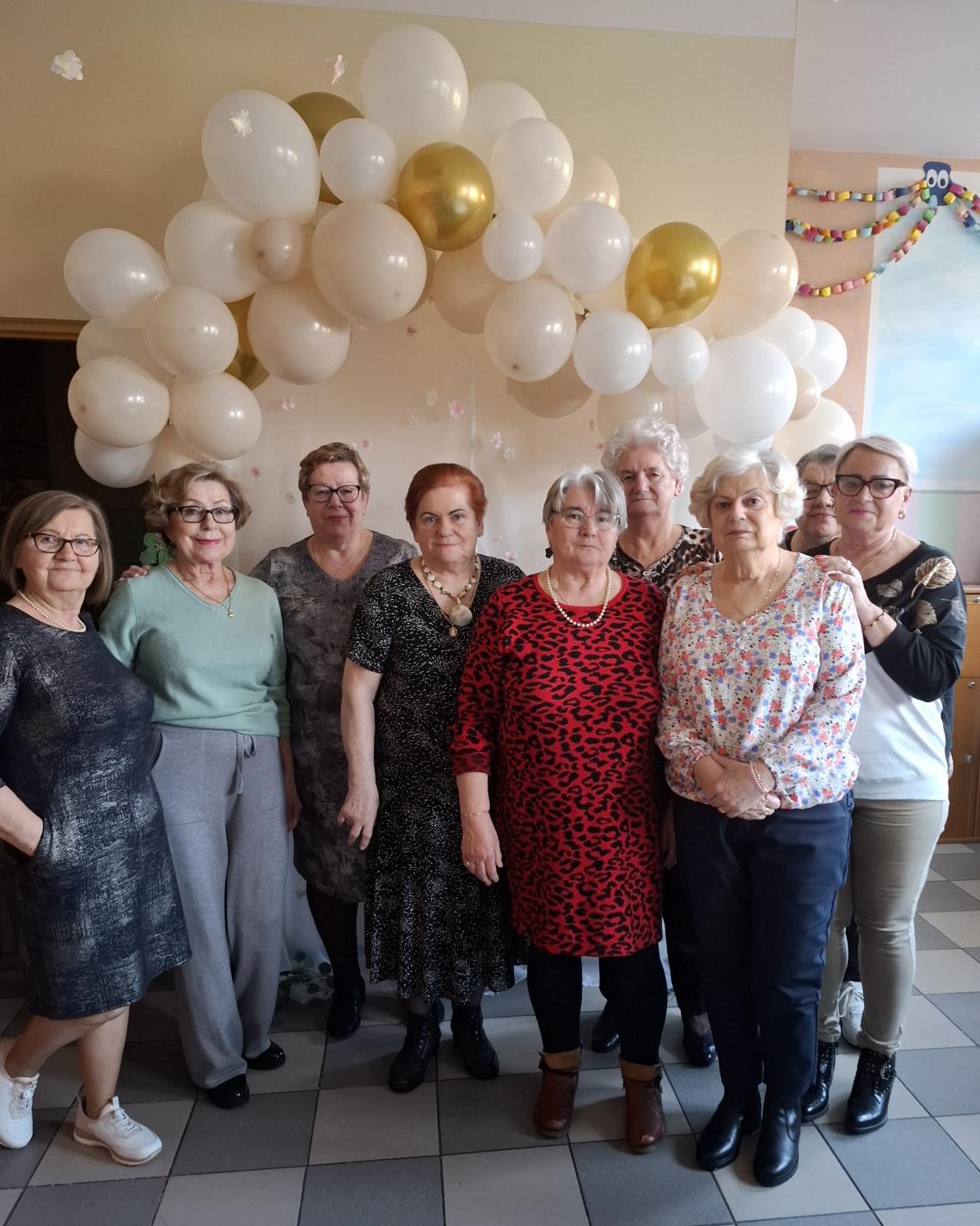 Dzień kobiet w klubie seniora